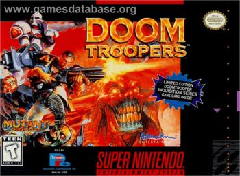 Cover Doom Troopers: Mutant Chronicles for Super Nintendo